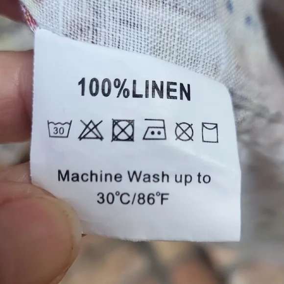 Michaels Pink and Blue Fabric Label - Picture 5 of 6